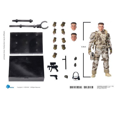 Universal Soldier Luc Deveraux Exquisite Super 1:12 Scale Action Figure - Previews Exclusive - for just $114.99! 