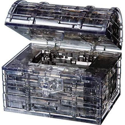 3D Crystal Puzzle - Black Treasure Chest - Just $14.99! Shop now at Retro Gaming of Denver