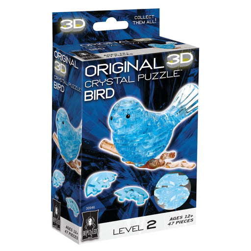 3D Crystal Puzzle - Blue Bird - Just $14.99! Shop now at Retro Gaming of Denver