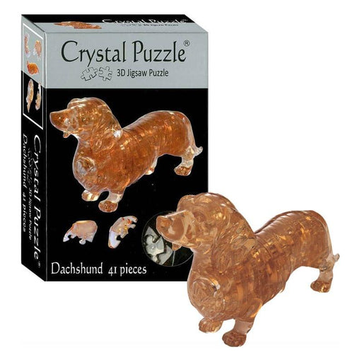 3D Crystal Puzzle - Dachshund - Just $14.99! Shop now at Retro Gaming of Denver