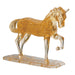 3D Crystal Puzzle Deluxe - Gold Horse - Just $21.99! Shop now at Retro Gaming of Denver