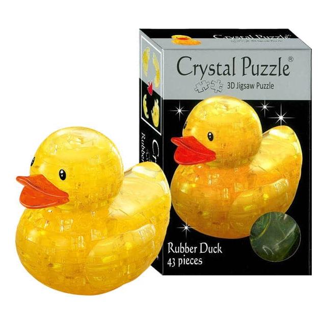 3D Crystal Puzzle - Rubber Duck - Just $14.99! Shop now at Retro Gaming of Denver