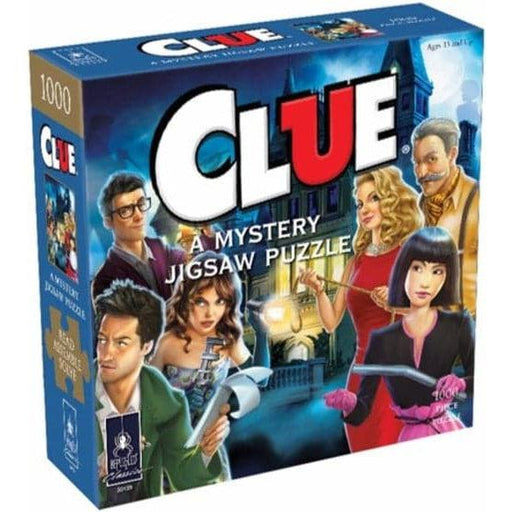 Clue Mystery Jigsaw Puzzle 1,000 Piece Puzzle - Just $17.99! Shop now at Retro Gaming of Denver