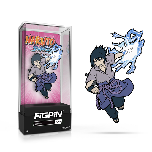 FiGPiN - Naruto Shippuden - Sasuke (1042) - Premium Enamel Pin - Just $15! Shop now at Retro Gaming of Denver