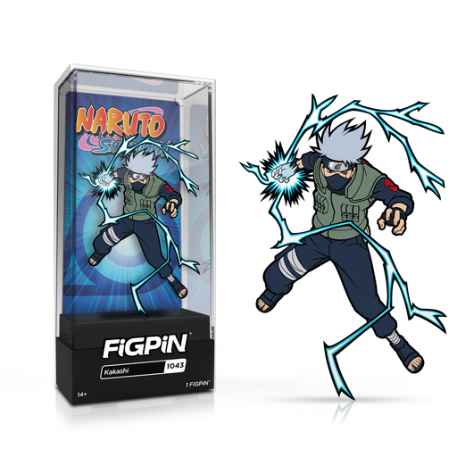 FiGPiN - Naruto Shippuden - Kakashi (1043) - Premium Enamel Pin - Just $15! Shop now at Retro Gaming of Denver