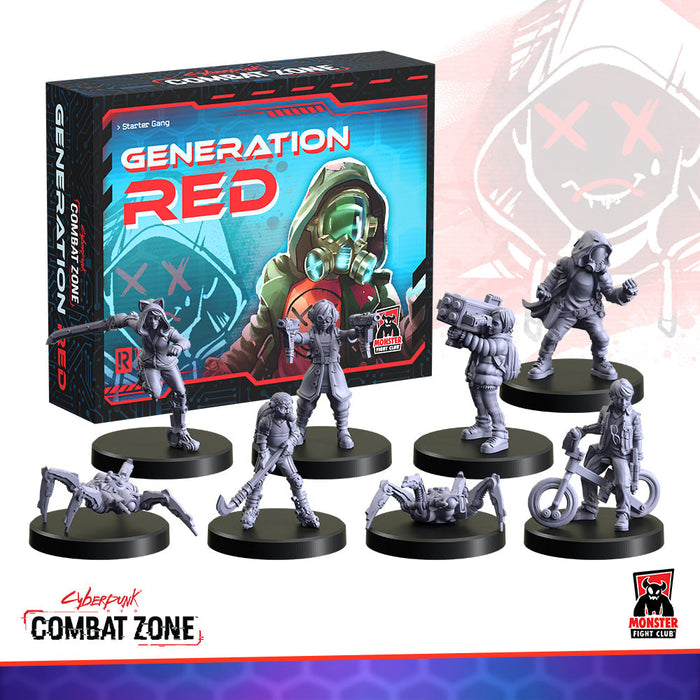 Cyberpunk Red Combat Zone: Generation RED Starter Gang - for just $50! 