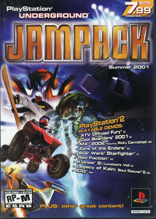 PlayStation Underground JamPack: Summer 2001 (Playstation 2) - for just $0! 