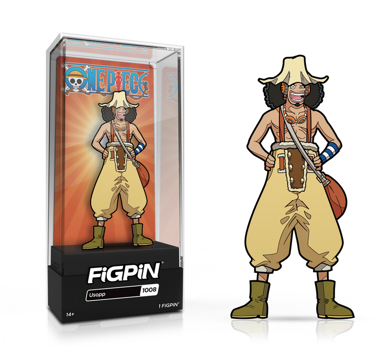 FiGPiN: One Piece - Usopp (1008) (Mighty Hobby Exclusive) - for just $20! 