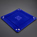 Metallic Dice Games Velvet Folding Dice Tray with Leather Backing 10" x 10" - for just $15.99! 