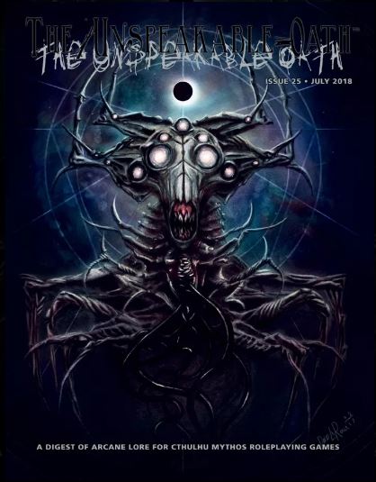 The Unspeakable Oath #25 - for just $14.99! 