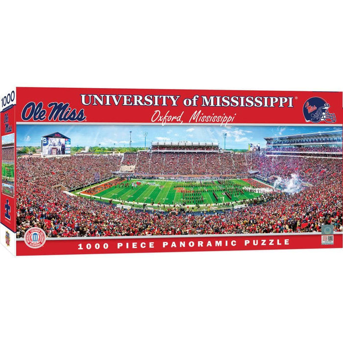 Ole Miss Rebels - 1000 Piece Panoramic Jigsaw Puzzle - for just $19.99! 