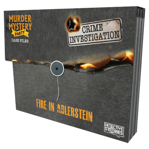 Murder Mystery Party: Case Files - Fire in Alderstein - for just $25! 