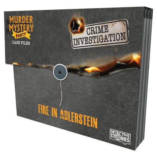 Murder Mystery Party: Case Files - Fire in Alderstein - for just $25! 