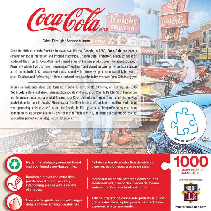 Coca-Cola - Drive Through 1000 Piece Jigsaw Puzzle - for just $16.99! 