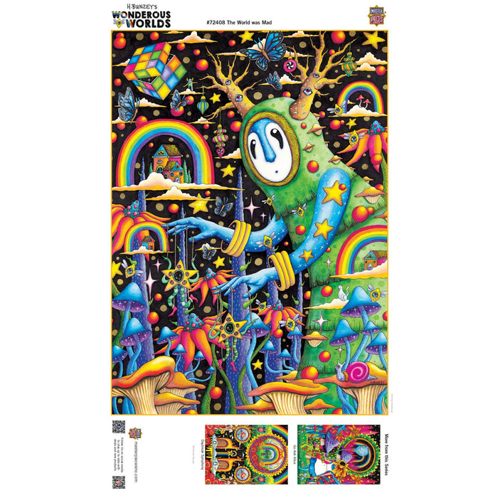 Wonderous Worlds - The World Was Mad 1000 Piece Jigsaw Puzzle - Just $16.99! Shop now at Retro Gaming of Denver