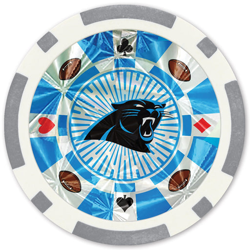 Carolina Panthers 20 Piece Poker Chips - Just $5.99! Shop now at Retro Gaming of Denver