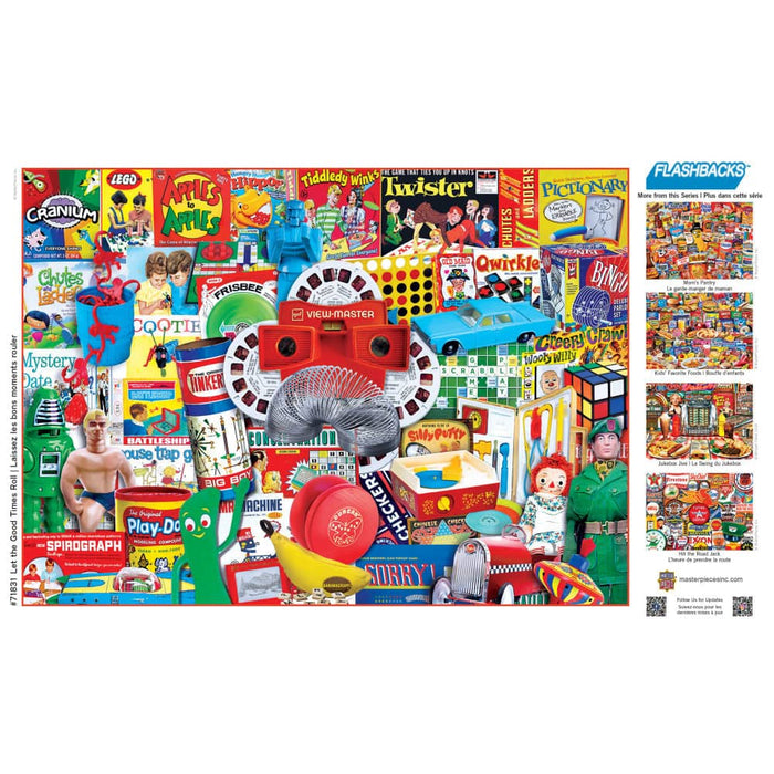 Flashbacks - Let the Good Times Roll 1000 Piece Jigsaw Puzzle - for just $16.99! 