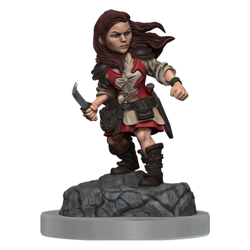 D&D: Nolzur's Marvelous Miniatures - Halfling Rogue Female - Premium RPG - Just $5.99! Shop now at Retro Gaming of Denver