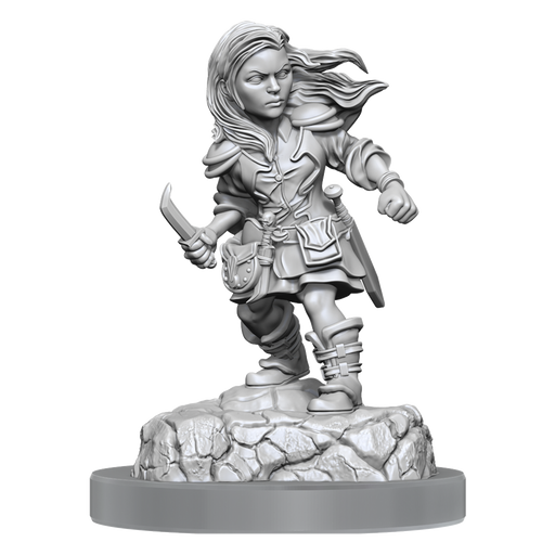 D&D: Nolzur's Marvelous Miniatures - Halfling Rogue Female - for just $5.99! 