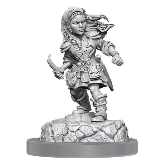 D&D: Nolzur's Marvelous Miniatures - Halfling Rogue Female - for just $5.99! 