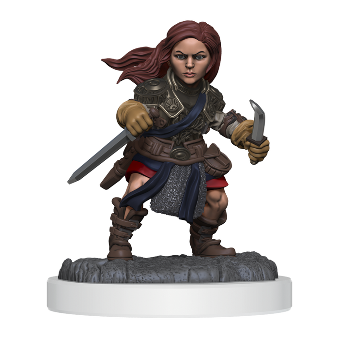 D&D: Nolzur's Marvelous Miniatures - Halfling Rogue Female - for just $5.99! 
