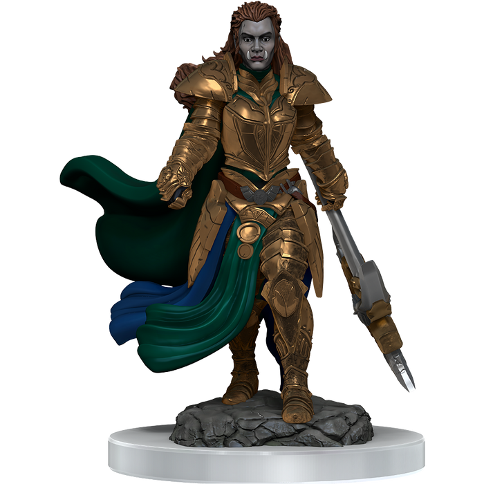 D&D: Nolzur's Marvelous Miniatures - Orc Fighter Female - for just $5.99! 