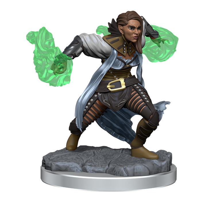 D&D: Nolzur's Marvelous Miniatures - Half-Elf Warlock - for just $5.99! 
