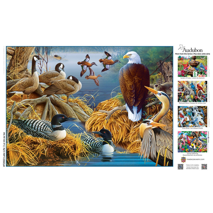 Audubon - Lake Life 1000 Piece Jigsaw Puzzle - Just $16.99! Shop now at Retro Gaming of Denver