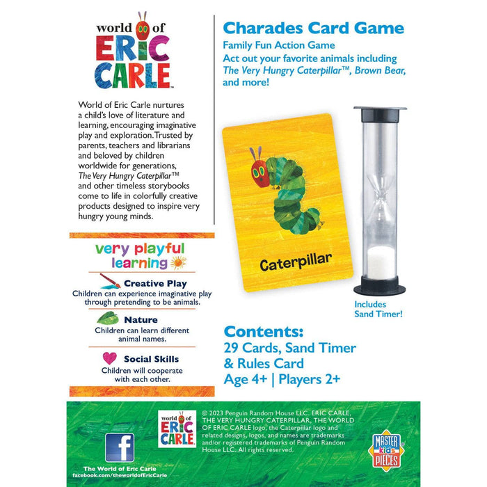 World of Eric Carle Charades Travel Card Game - for just $9.99! 
