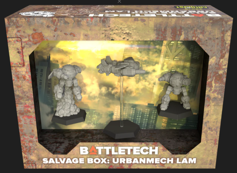 Salvage Box: Urbanmech LAM - for just $29.99! 
