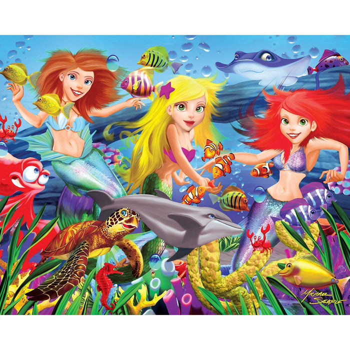 Glow in the Dark 100 Piece Jigsaw Puzzles - 4-Pack V1 - for just $14.99! 