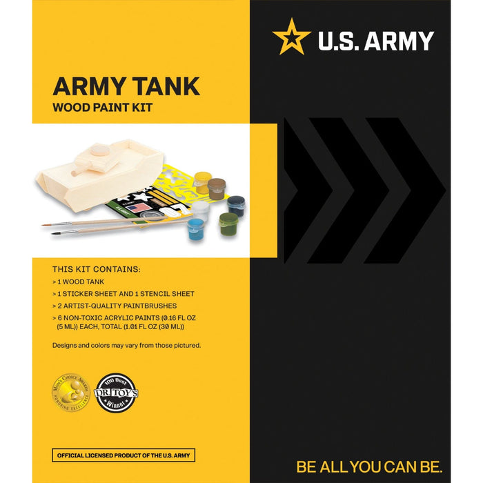 U.S. Army - Tank Wood Craft & Paint Kit - for just $19.99! 