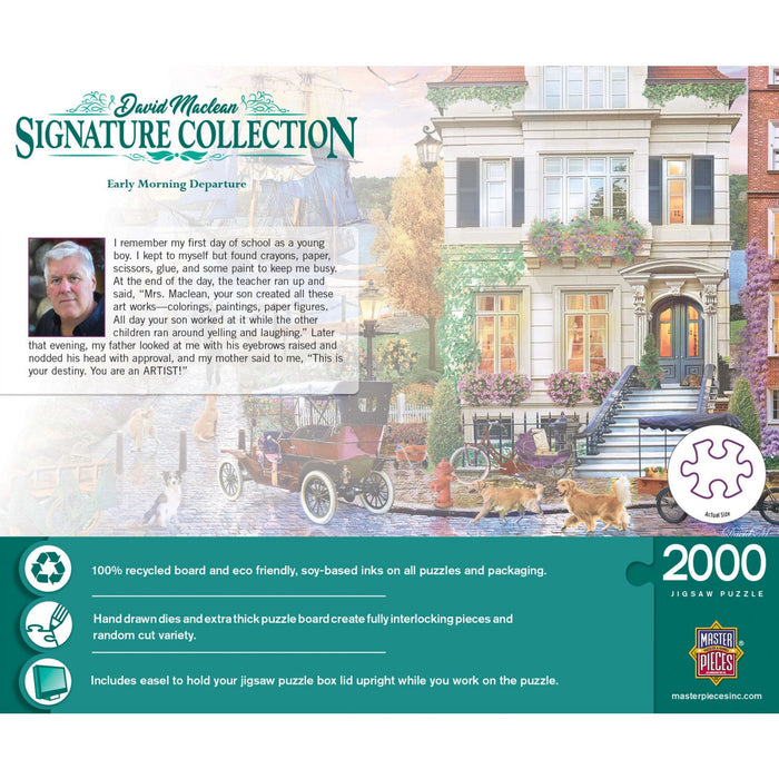 Signature Collection - Early Morning Departure 2000 Piece Jigsaw Puzzle - Just $24.99! Shop now at Retro Gaming of Denver