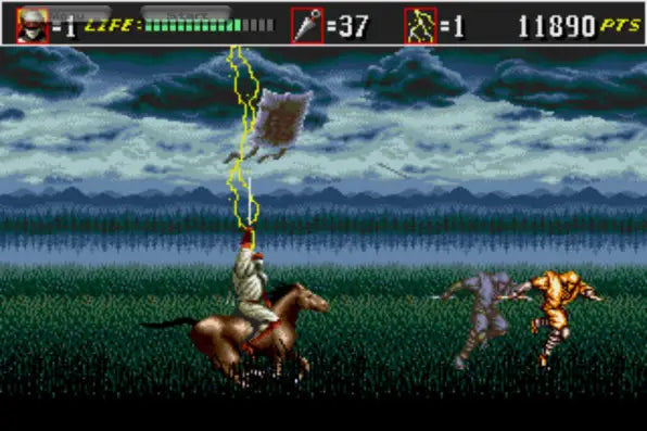 Shinobi 3 Return of the Ninja Master Sega Genesis Mega Drive Video Game - for just $18.99! 