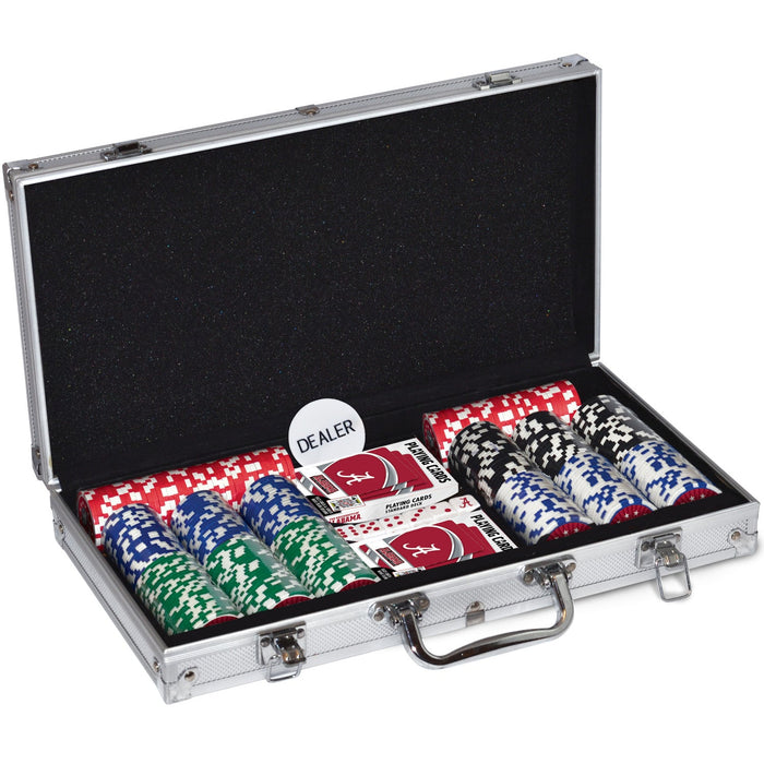 Alabama Crimson Tide 300 Piece Poker Set - Just $124.99! Shop now at Retro Gaming of Denver