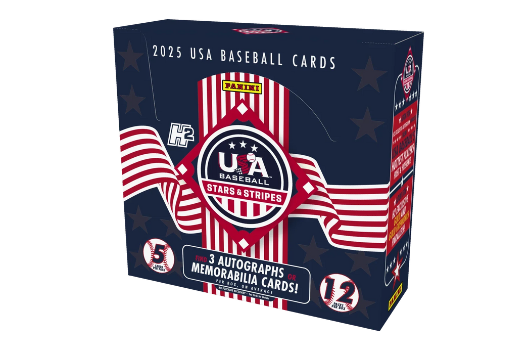 2025 Panini USA Stars & Stripes Baseball - H2 Box - for just $80! 
