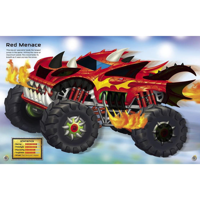 Build Your Own Monster Trucks Sticker Book - Just $9.99! Shop now at Retro Gaming of Denver