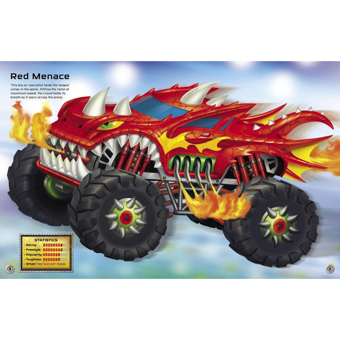 Build Your Own Monster Trucks Sticker Book - Just $9.99! Shop now at Retro Gaming of Denver