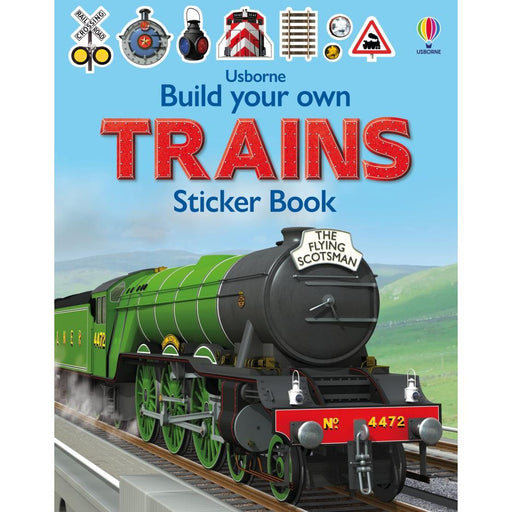 Build Your Own Trains Sticker Book - Just $9.99! Shop now at Retro Gaming of Denver