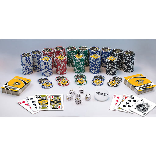 Pittsburgh Penguins 300 Piece Poker Set - Just $124.99! Shop now at Retro Gaming of Denver