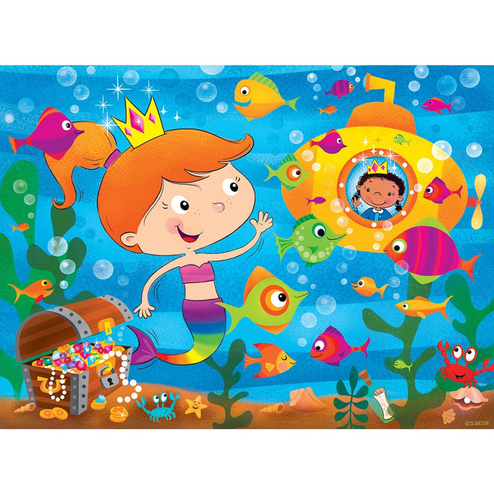 Lil Puzzler - Mermaid Tale 24 Piece Jigsaw Puzzle - for just $12.99! 