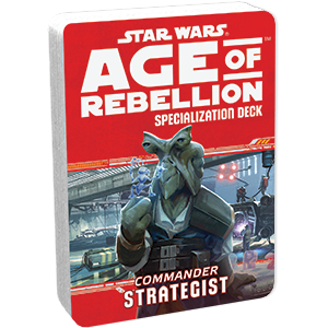 Star Wars: Age of Rebellion: Strategist Specialization Deck - for just $6.95! 