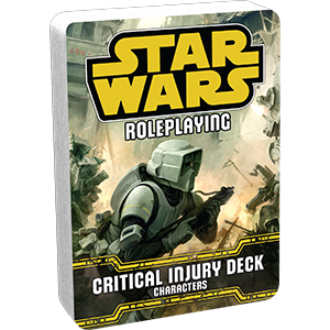 Star Wars Roleplaying: Critical Injury Deck - for just $9.95! 