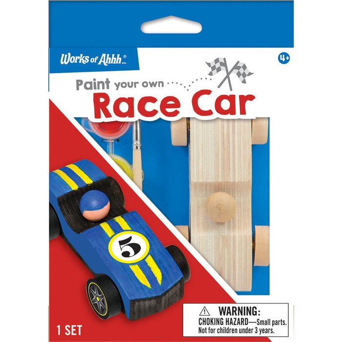 Race Car Wood Craft & Paint Kit - Just $7.99! Shop now at Retro Gaming of Denver