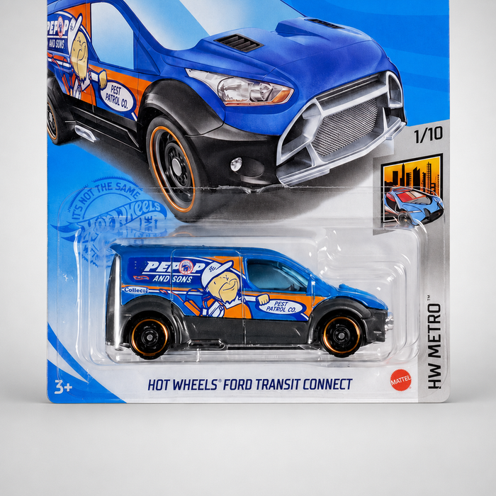 Hot Wheels Ford Transit Connect | Metro Series 1/10 - 7/250 - for just $1.99! 