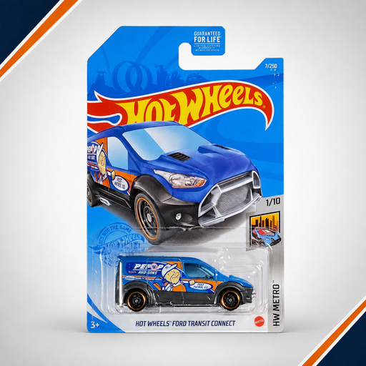 Hot Wheels Ford Transit Connect | Metro Series 1/10 - 7/250 - for just $1.99! 
