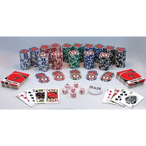 Texas Tech Red Raiders 300 Piece Poker Set - Premium Poker Chips & Sets - Just $124.99! Shop now at Retro Gaming of Denver