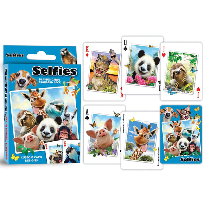 Selfies Playing Cards - 54 Card Deck - for just $7.99! 