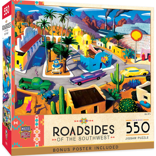 Roadsides of the Southwest - Ajo Al's 550 Piece Jigsaw Puzzle - Premium 550 Piece - Just $14.99! Shop now at Retro Gaming of Denver