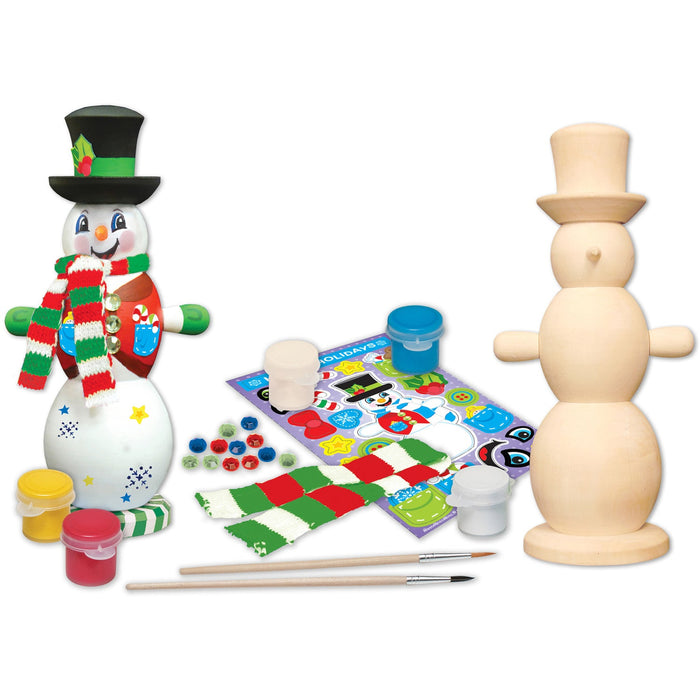 Snowman Wood Paint Set - Just $16.99! Shop now at Retro Gaming of Denver